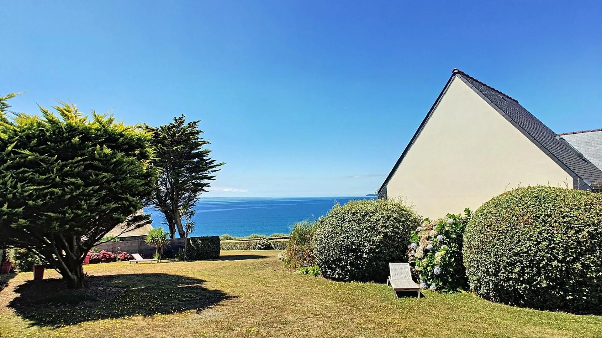Maison Des Falaises A Pentrez - Vue Mer Saint-Nic Дом отдыха